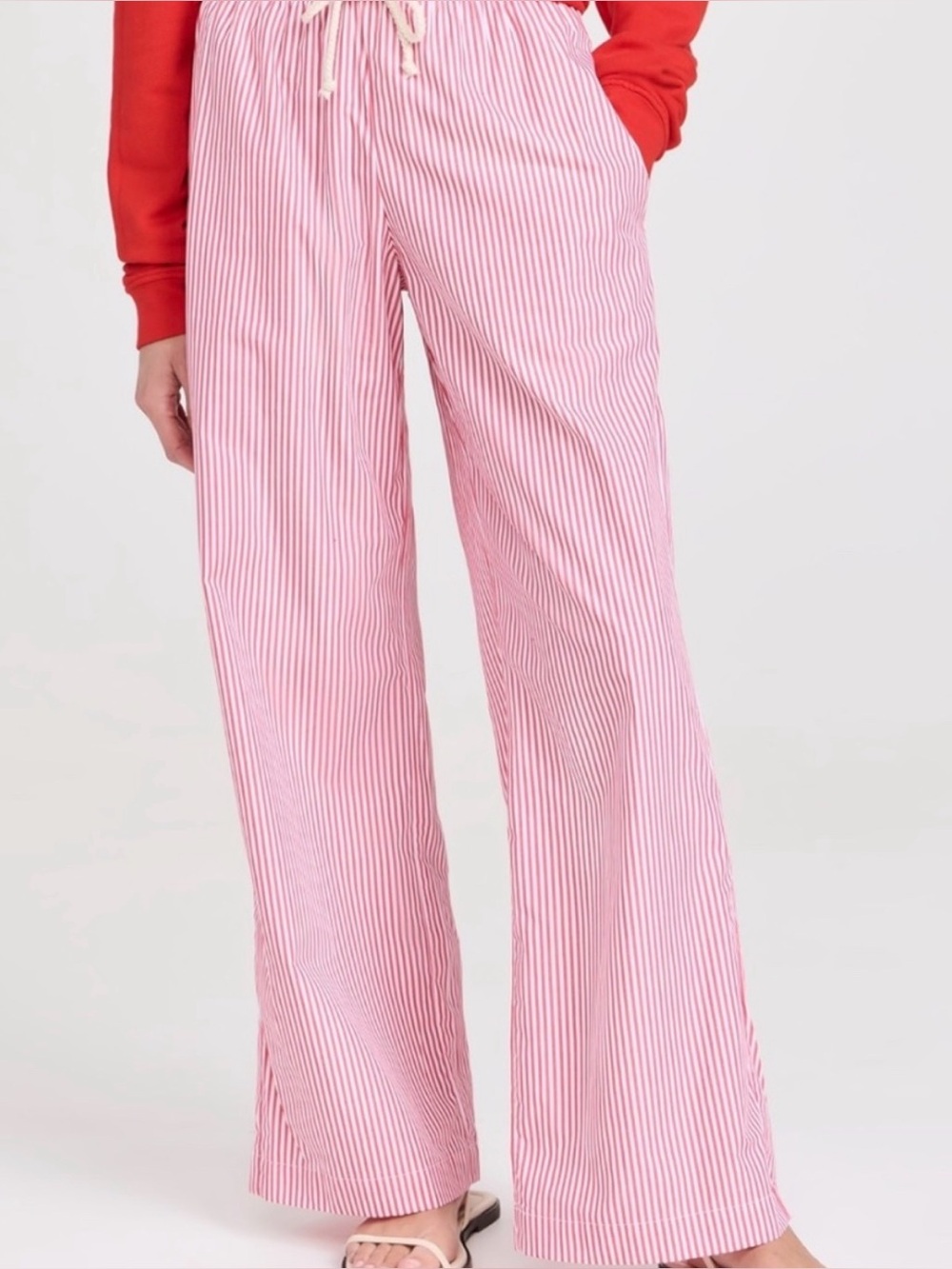 Donni Pop Stripe Drawstring pants size S - Picture 1 of 4